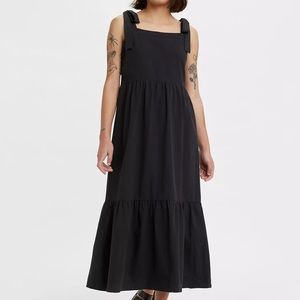 Levi’s Tie Shoulder Tier Dress